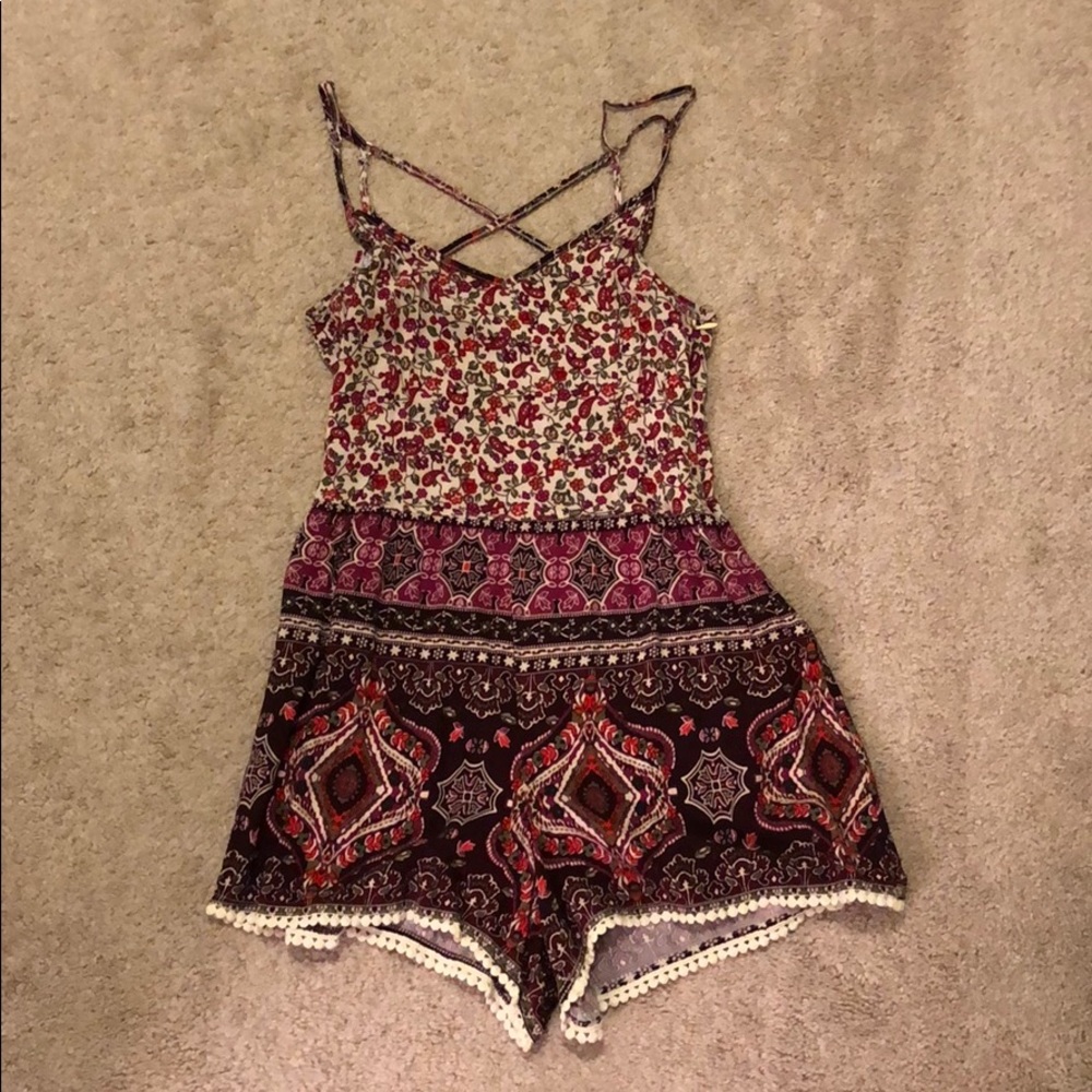 Multicolored Romper